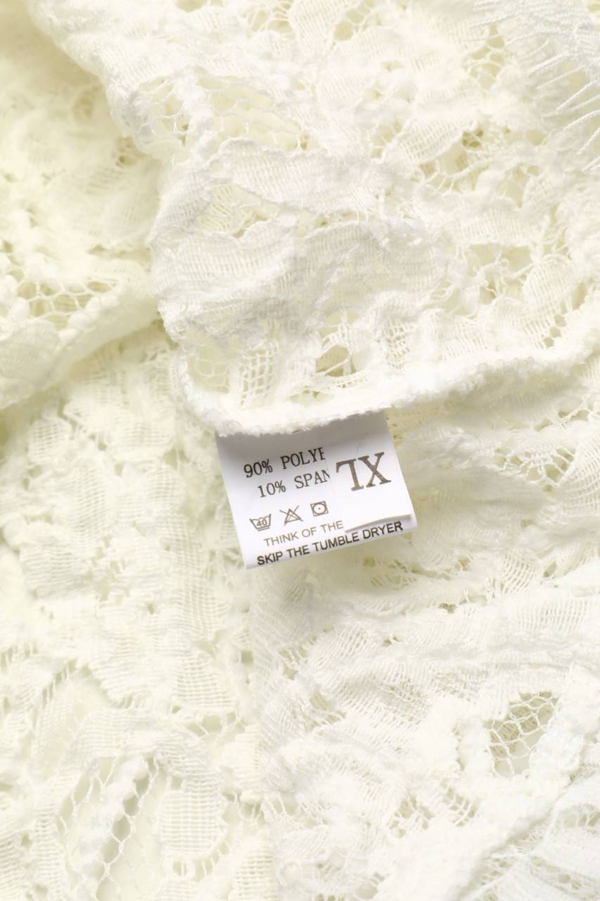 Carou Ohne Label Kurzarm-Shirt aus Spitze Große Rabatte