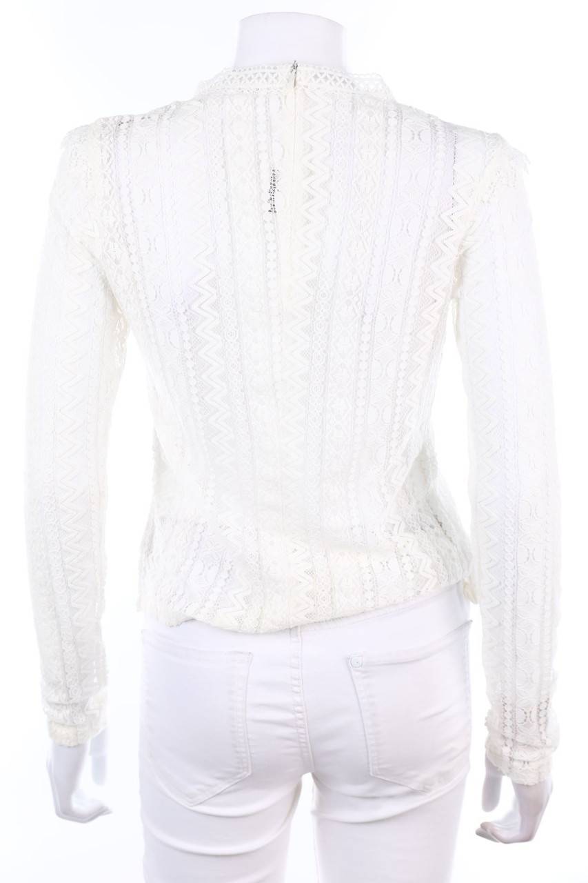 Carou Ohne Label Bluse aus Spitze Räumungsverkauf