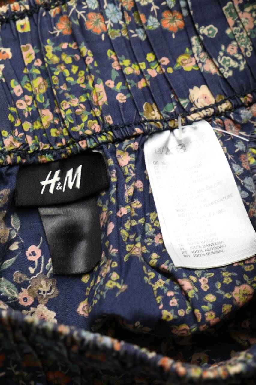 Carou H&M Rock mit Blumen-Print Bis zu 60% Rabatt