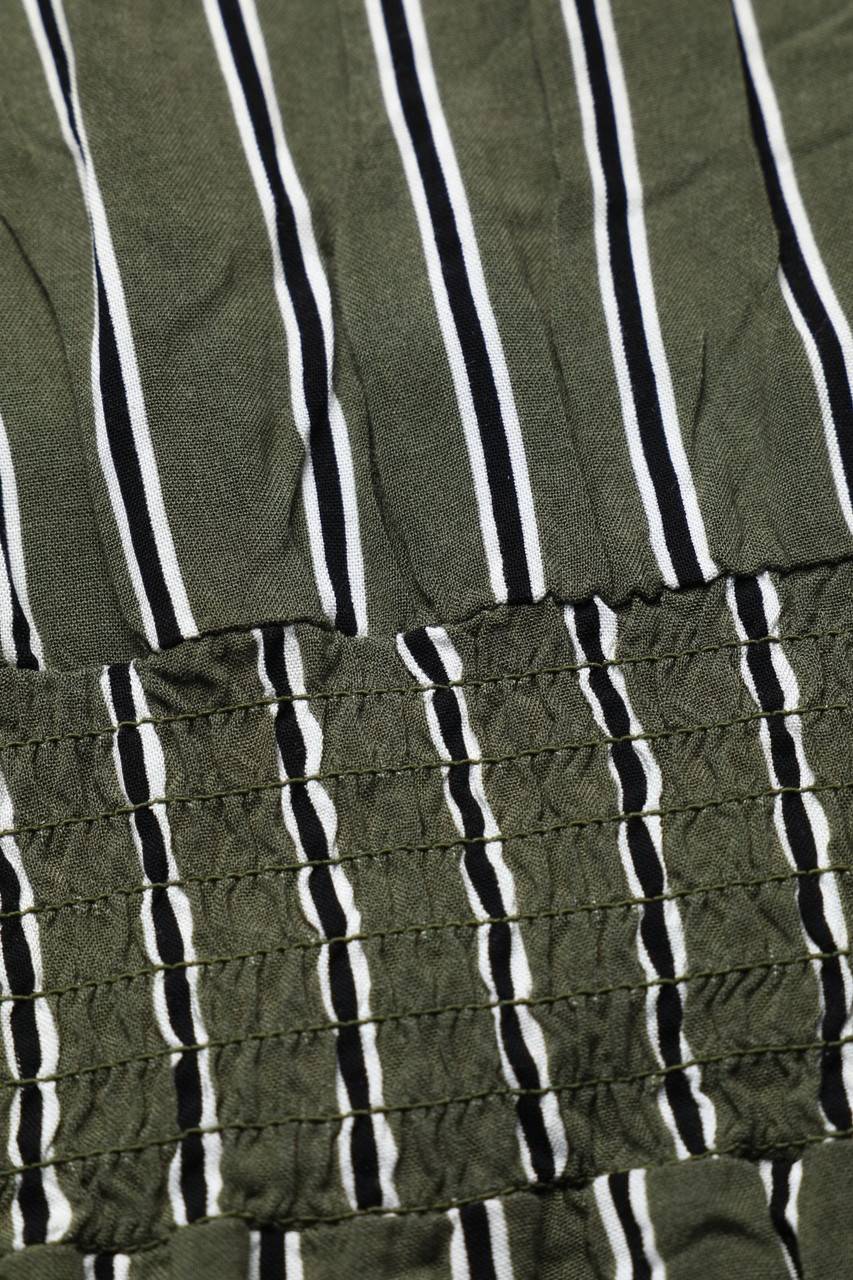 Carou Ohne Label Kleid mit Streifen Sonderangebot der Fabrik
