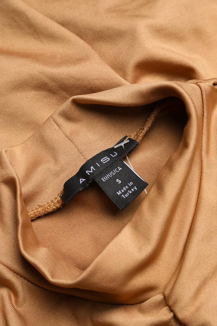 Carou AMISU Cropped-Longsleeve-Shirt mit Raffungen Nur noch ein Tag übrig