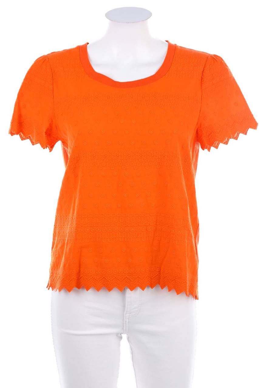 Carou RIANI Kurzarm-Shirt mit Stickereien Begrenzt auf 3 Tage
