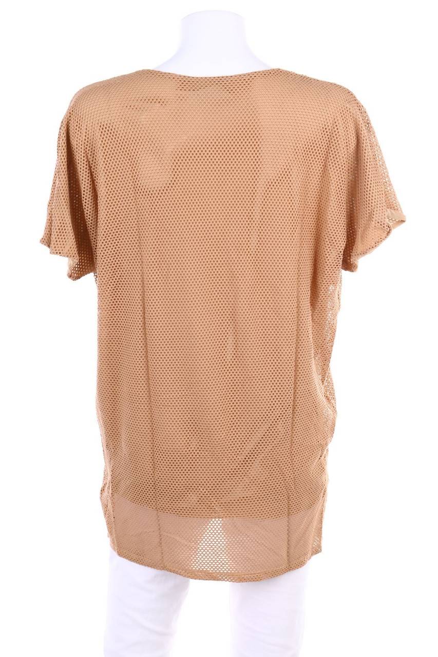 Carou NEW YORK INDUSTRIE Mesh-Kurzarm-Shirt 2025