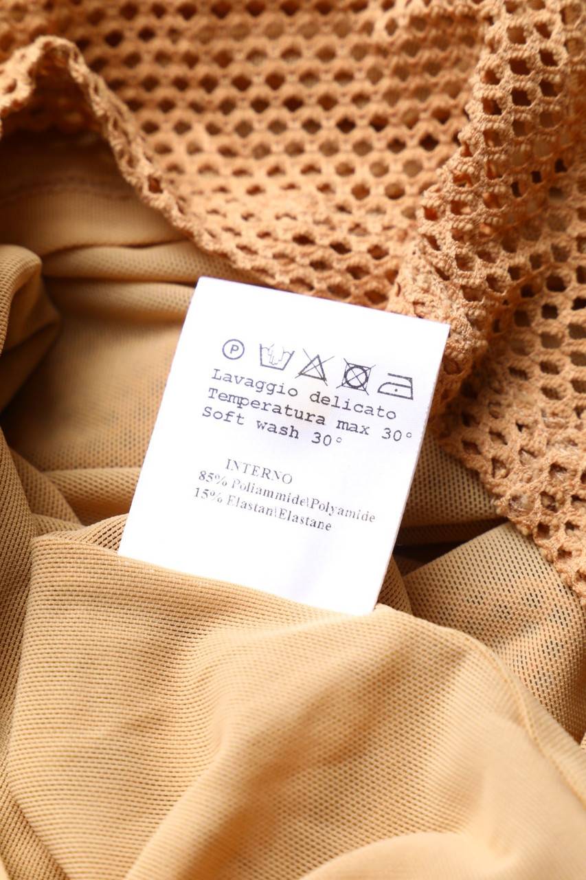 Carou NEW YORK INDUSTRIE Mesh-Kurzarm-Shirt 2025