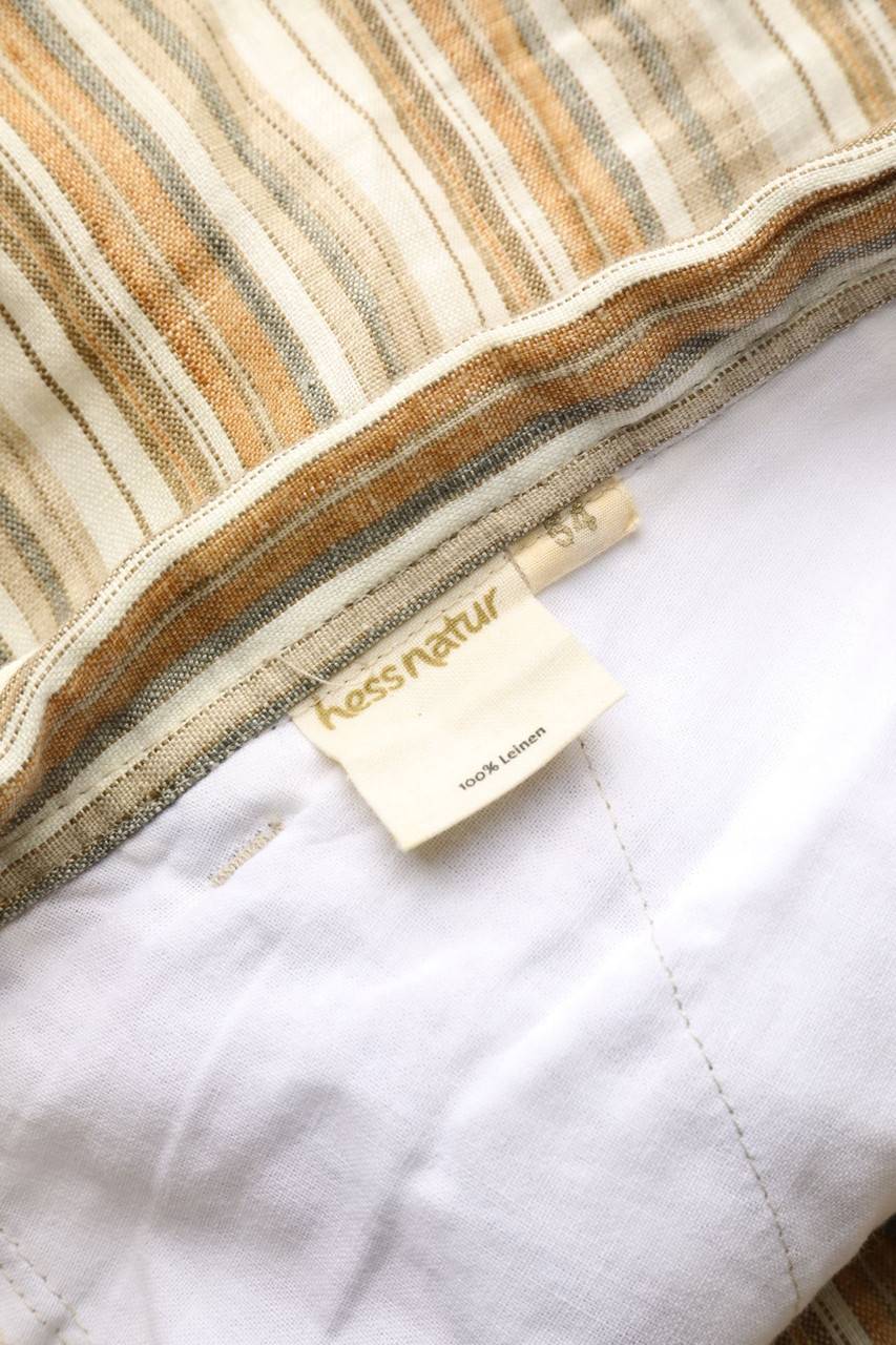 Carou hessnatur Leinenhose mit Streifen Angebote