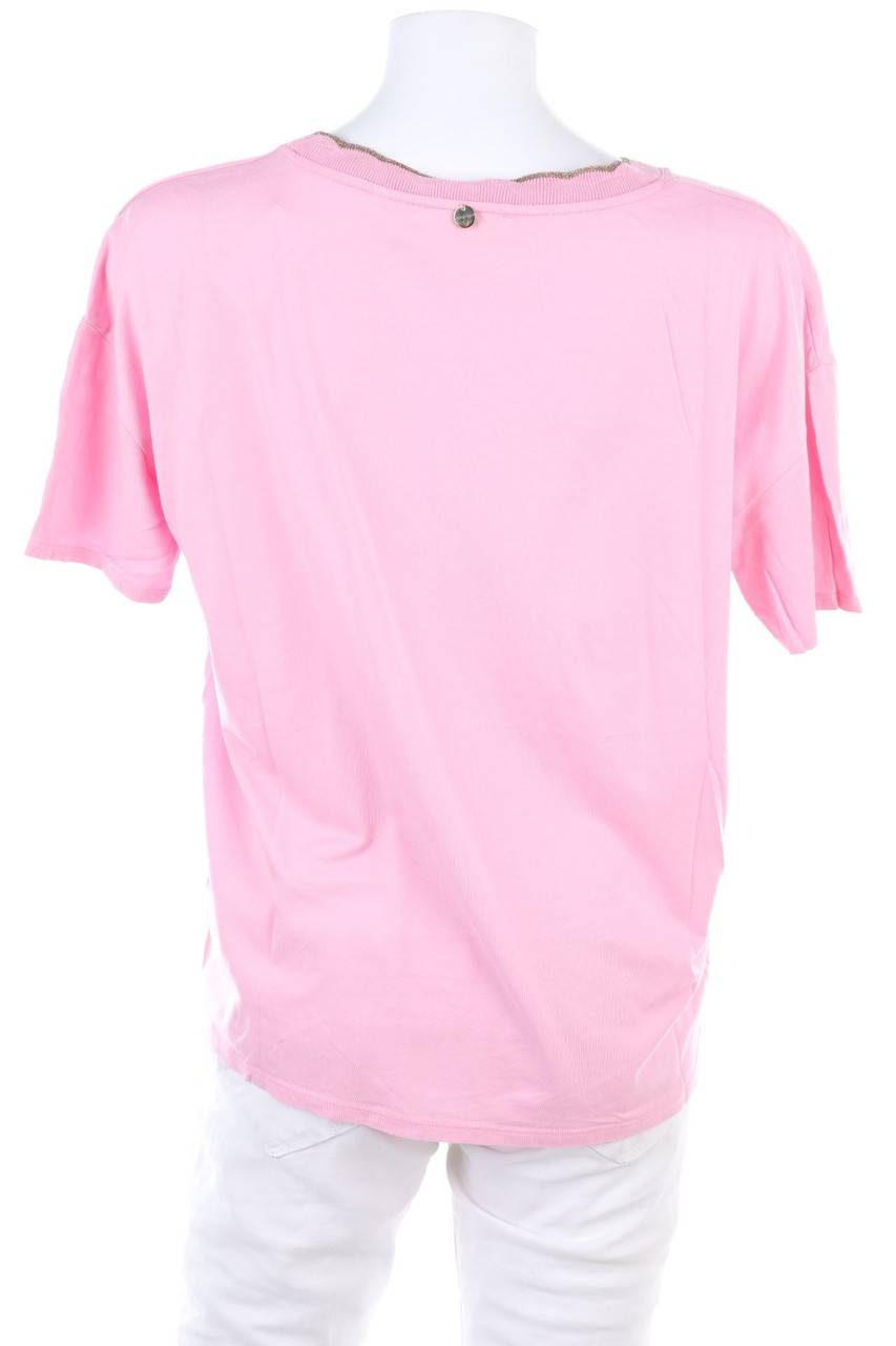 Carou rich & royal Kurzarm-Shirt mit Print Kostenloser Versand