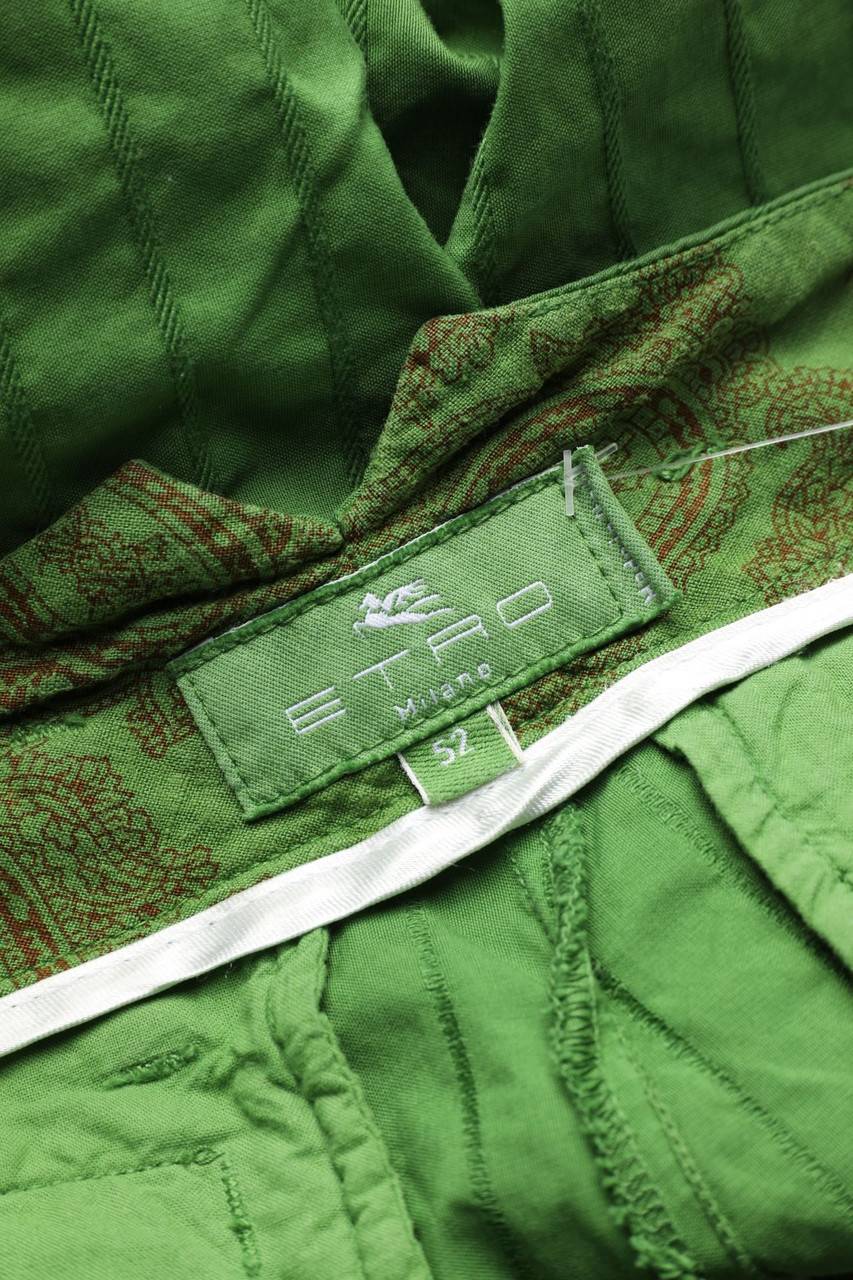 Carou ETRO MILANO Baumwoll-Hose mit Streifen Blitzangebot