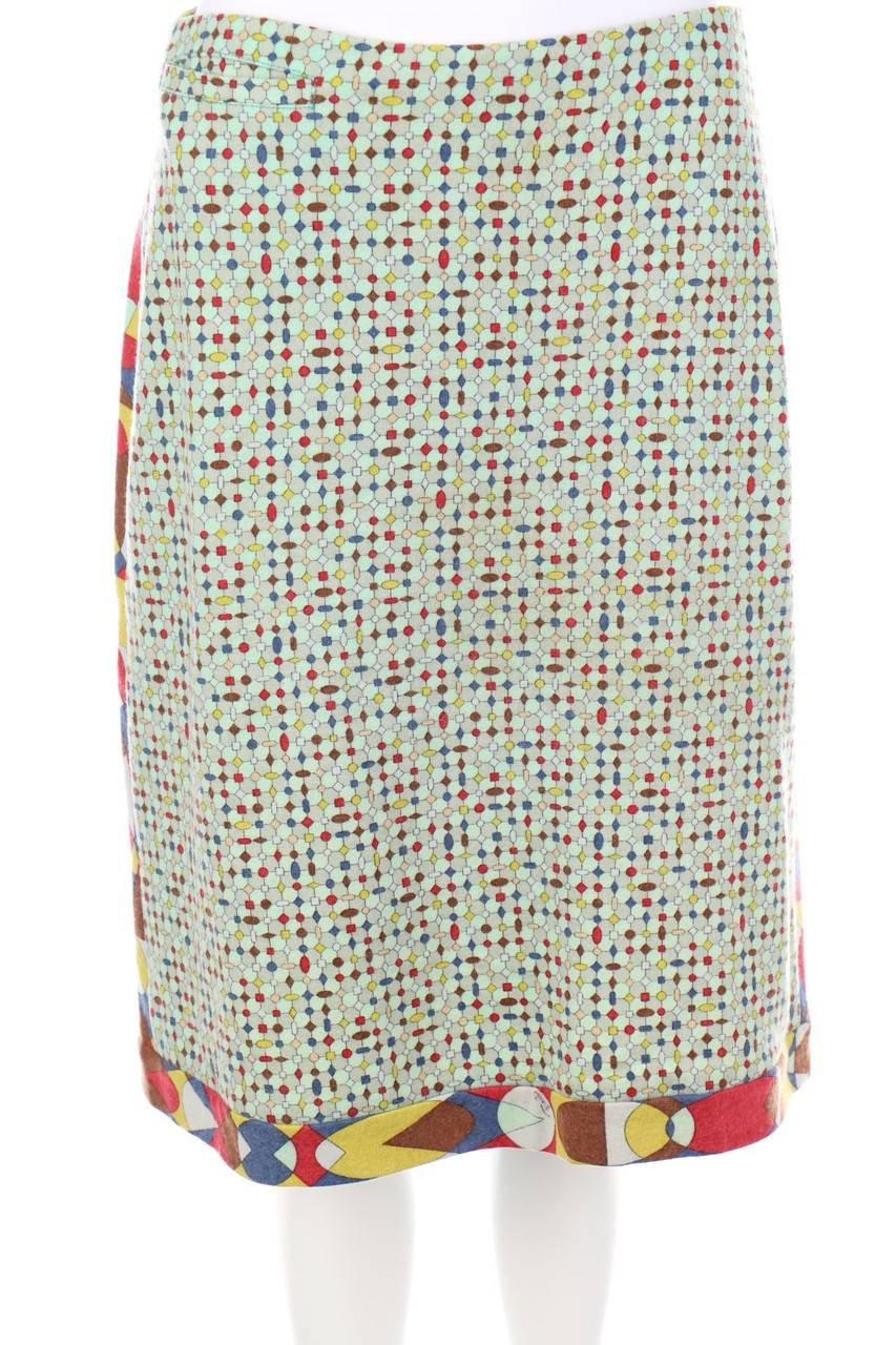 Carou EMILIO PUCCI Print-Rock aus Schurwolle Räumungsverkauf