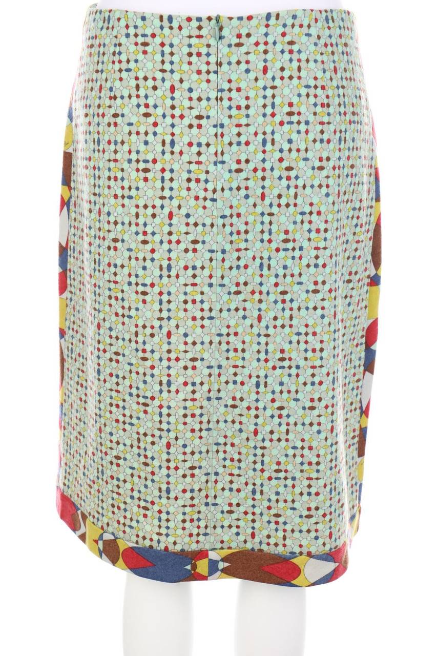Carou EMILIO PUCCI Print-Rock aus Schurwolle Räumungsverkauf