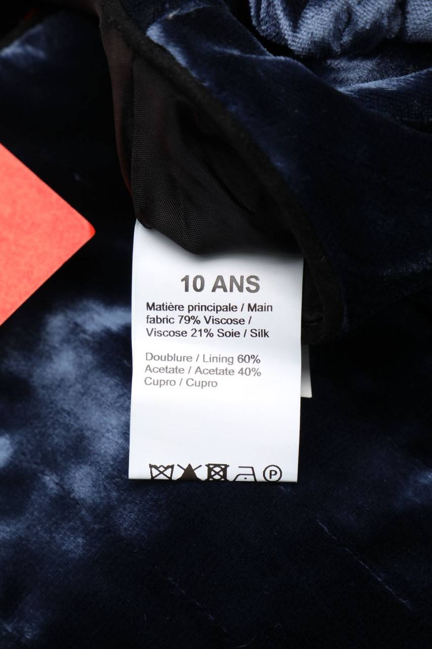 Carou SONIA RYKIEL Samt-Jacke mit Seide Speichern exportieren