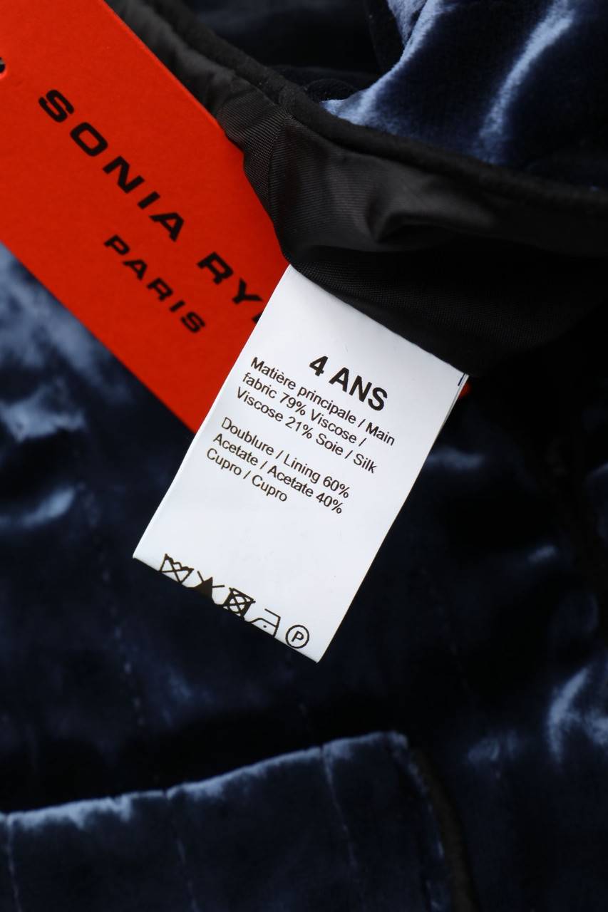 Carou SONIA RYKIEL Samt-Jacke mit Seide Black Friday Preise