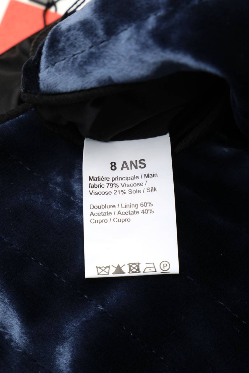 Carou SONIA RYKIEL Samt-Jacke mit Seide Im Verkauf