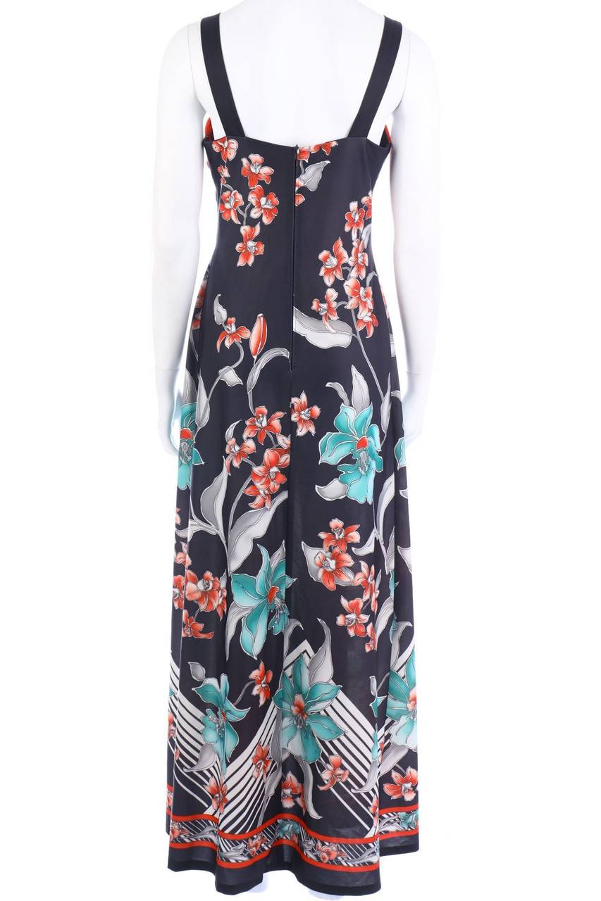 Carou VINTAGE Maxi-Kleid mit Blumen-Print Outlet