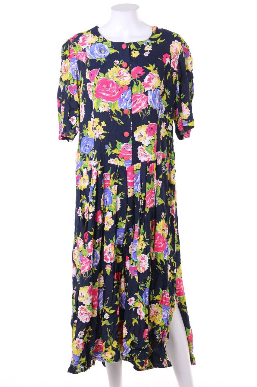 Carou VINTAGE Maxi-Kleid mit Rückenausschnitt Günstiger Verkauf