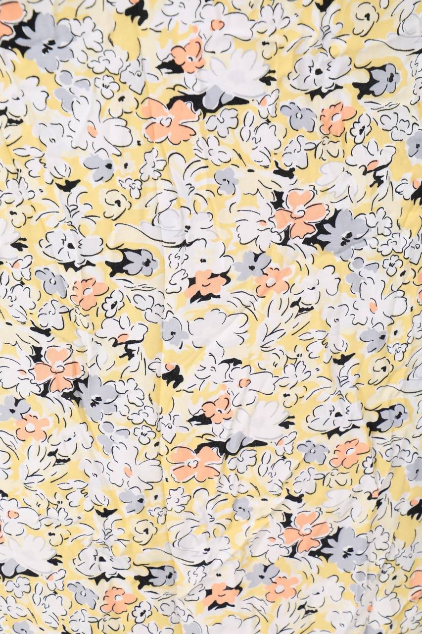 Carou VINTAGE Vintage-Midikleid mit Blumen-Print Limitierter Zeitrabatt