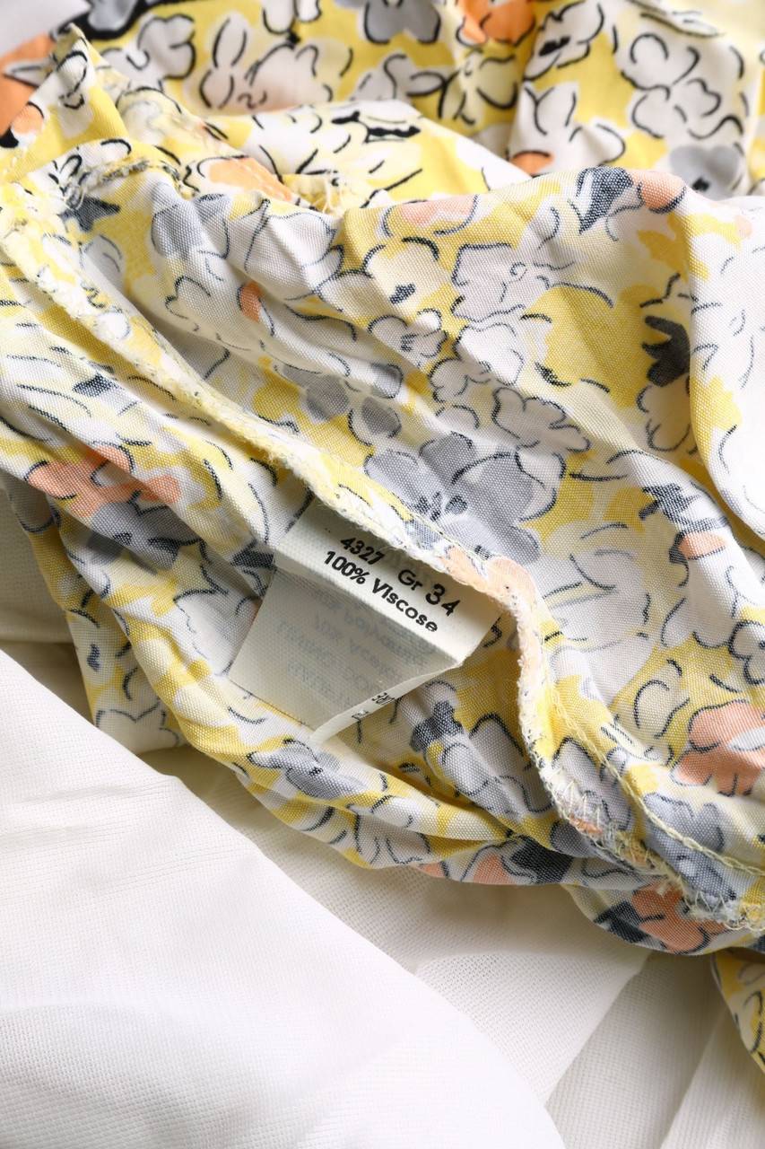 Carou VINTAGE Vintage-Midikleid mit Blumen-Print Limitierter Zeitrabatt