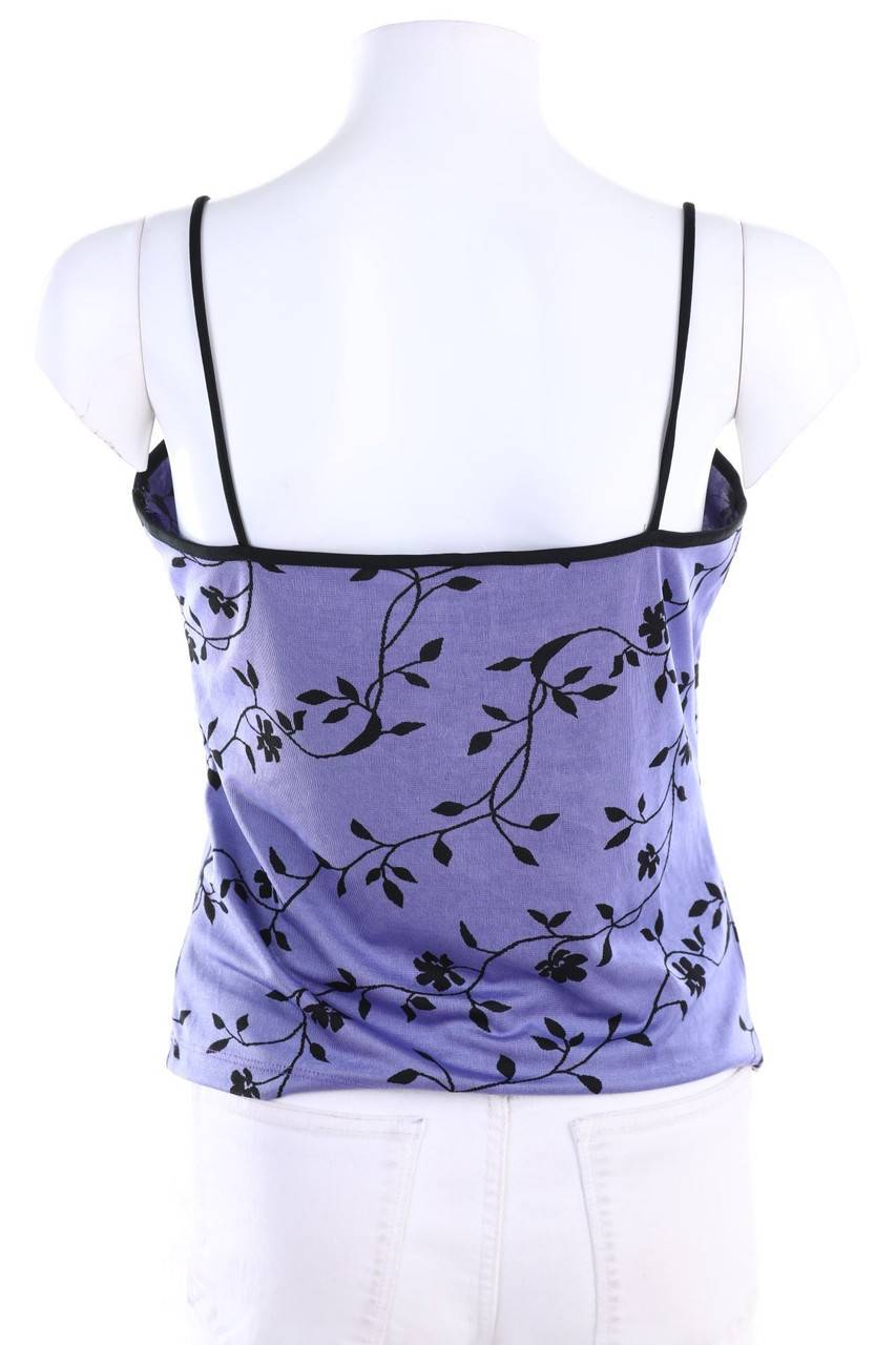 Carou VINTAGE Y2K-Top mit Blumen-Print Begrenztes Angebot