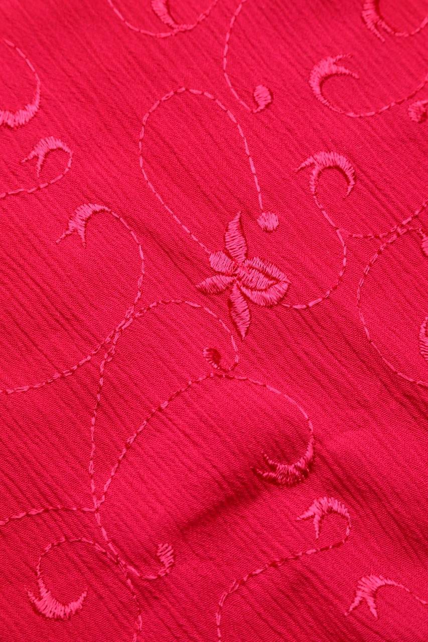 Carou TOGETHER! Kurzarm-Bluse mit Stickereien Online Shopping