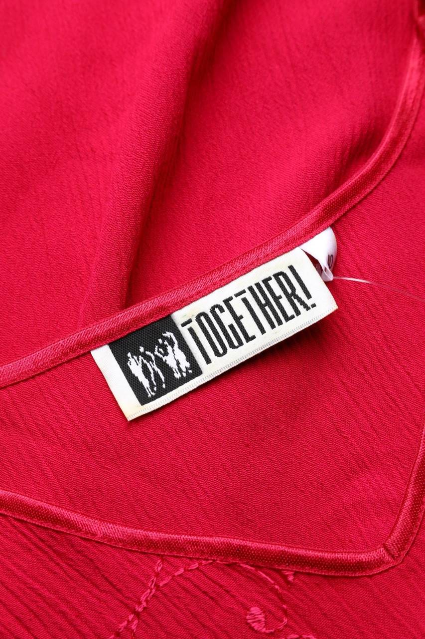 Carou TOGETHER! Kurzarm-Bluse mit Stickereien Online Shopping