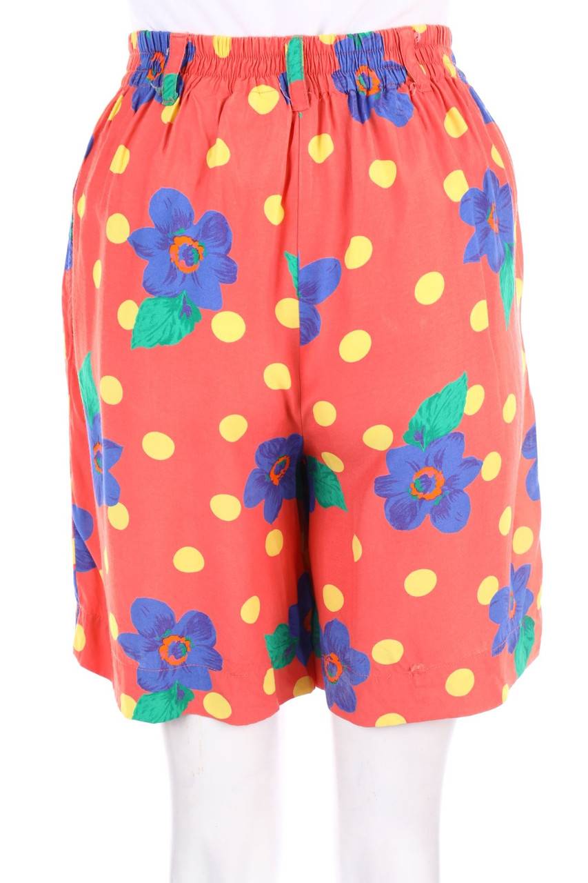 Carou s.Oliver Vintage-Shorts mit Blumen-Print Lagerräumung