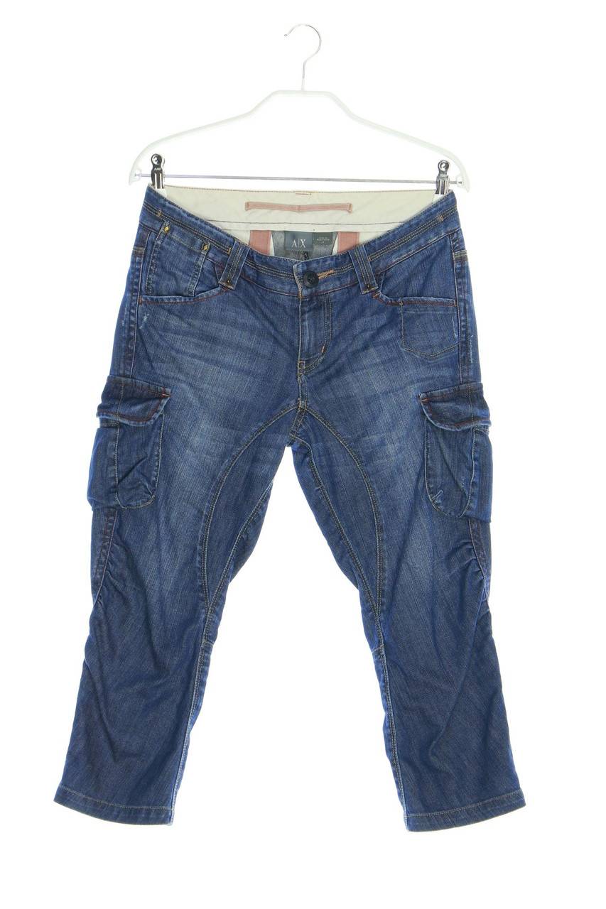 Carou AX ARMANI EXCHANGE Capri-Hose mit aufgesetzten Taschen Sonderangebot der Fabrik
