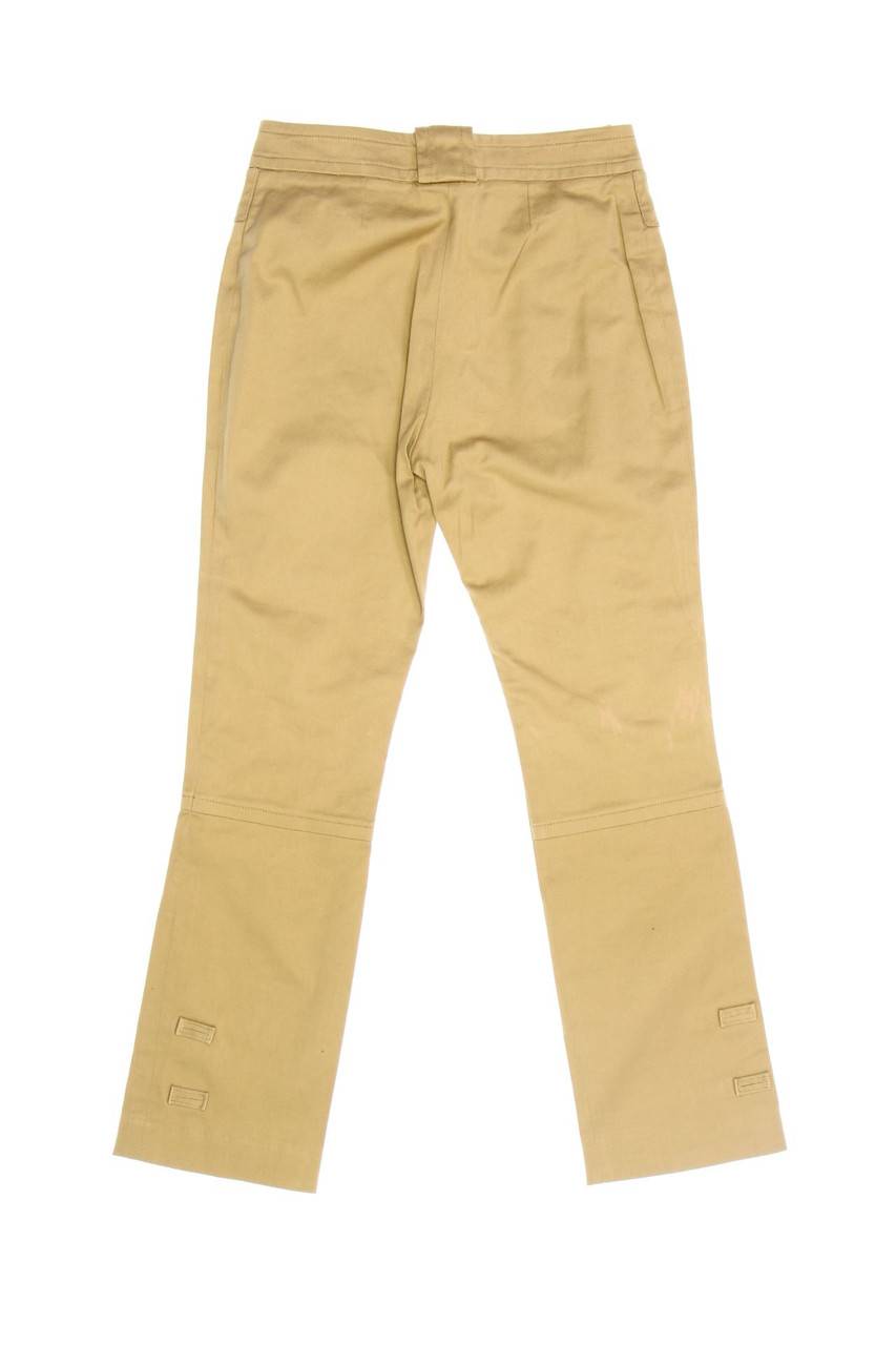 Carou YVES SAINT LAURENT rive gauche Vintage-Hose mit Applikationen Nur noch ein Tag übrig