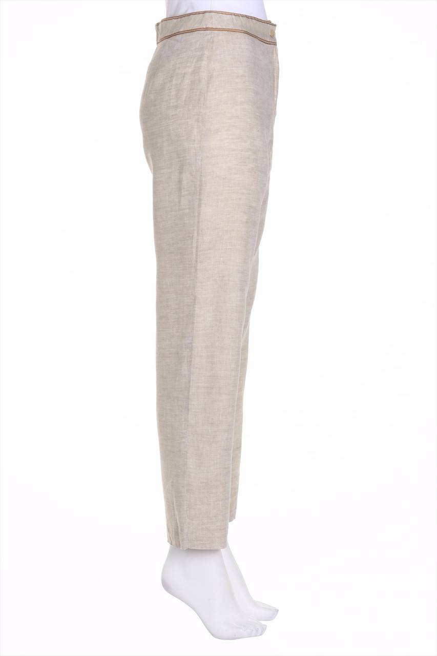 Carou GERARD DAREL Hose aus Leinen Riesige Rabatte