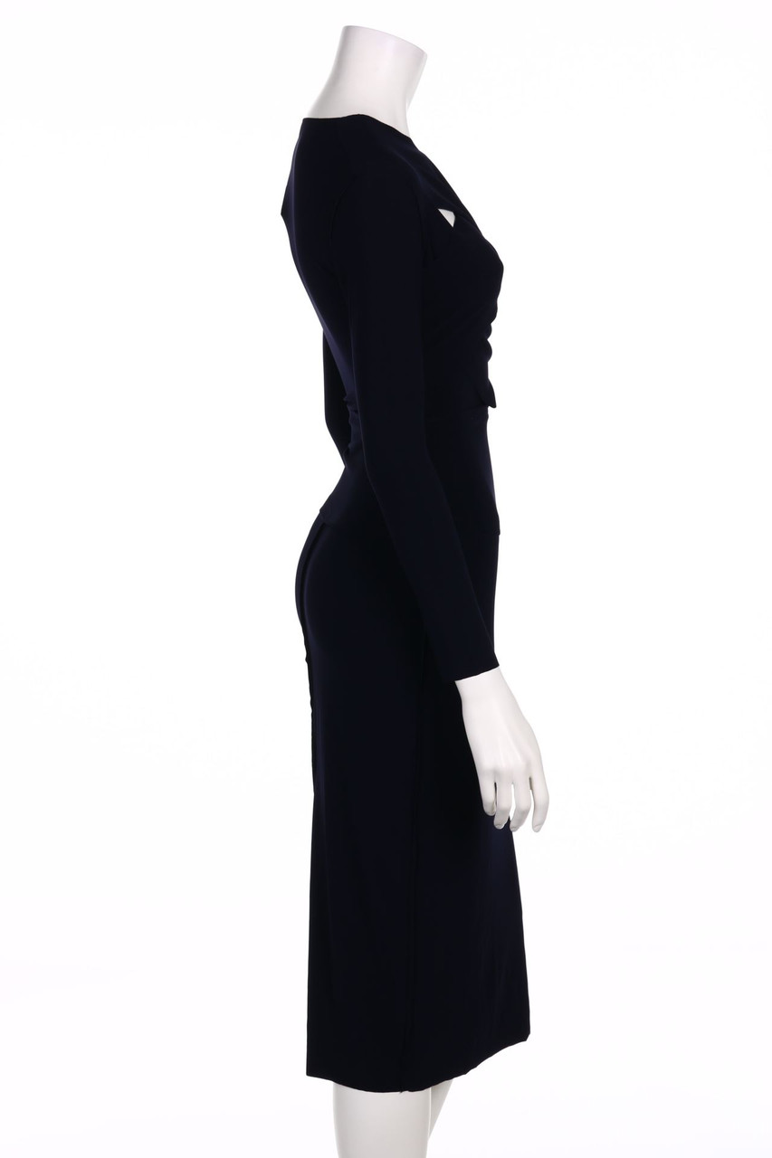 Carou KAMALIKULTURE BY NORMA KAMALI Abendkleid in Wickel-Optik Black Friday Preise