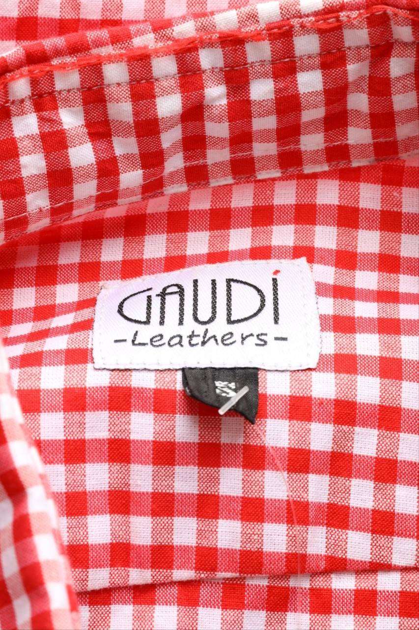 Carou GAUDÌ Trachten-Hemd mit Karo-Muster Schlussverkauf