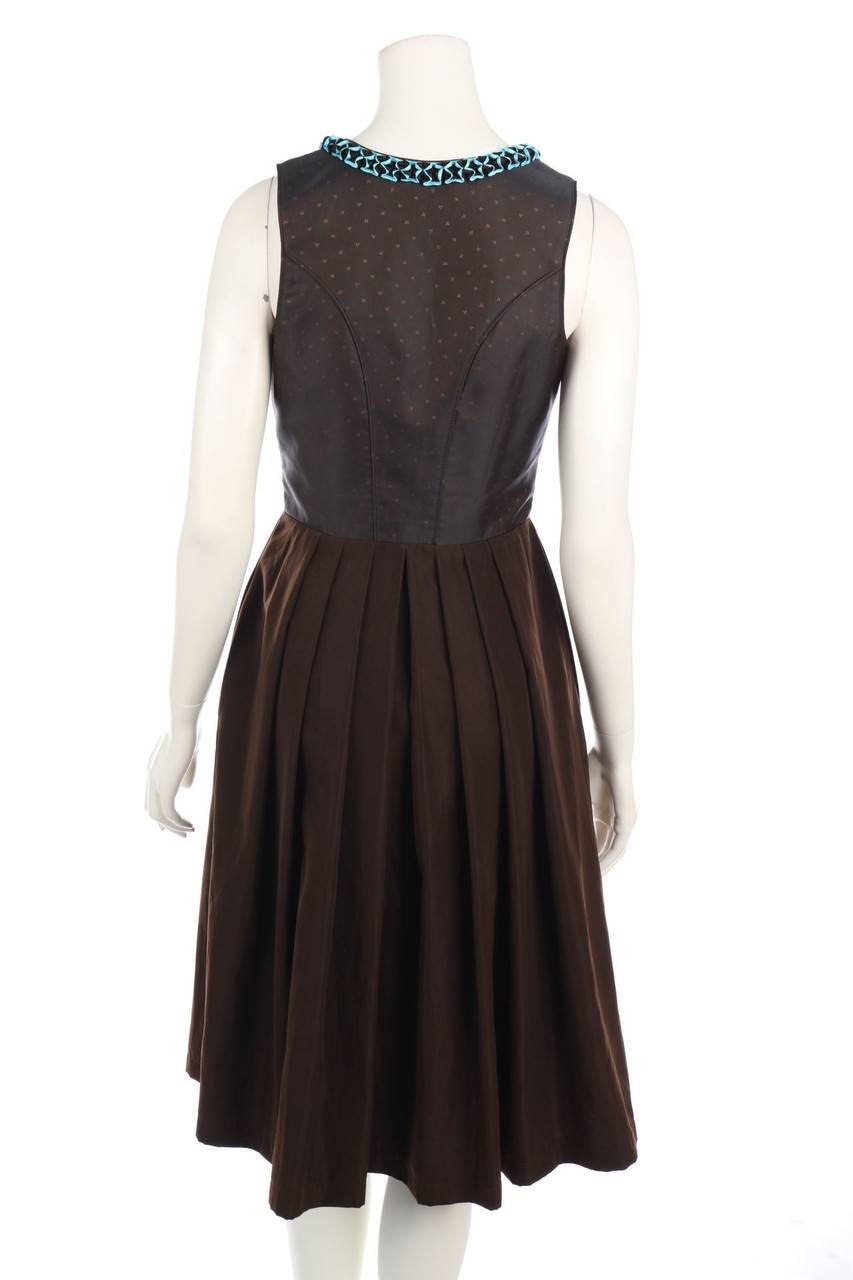 Carou Pöllinger LEDER & TRACHT Landhaus-Kleid mit Knöpfen Günstiger Verkauf