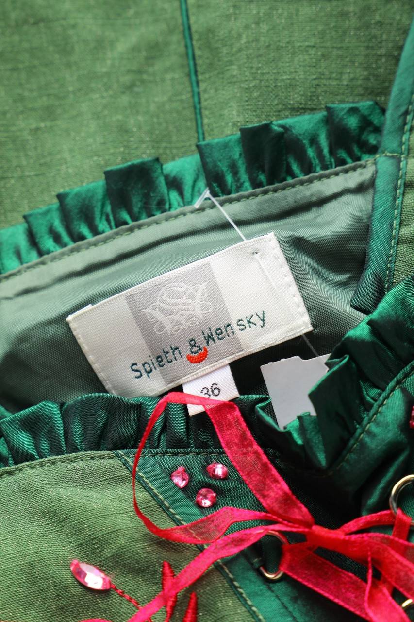 Carou Spieth & Wensky Dirndl mit Schnürung Kostenloser Versand