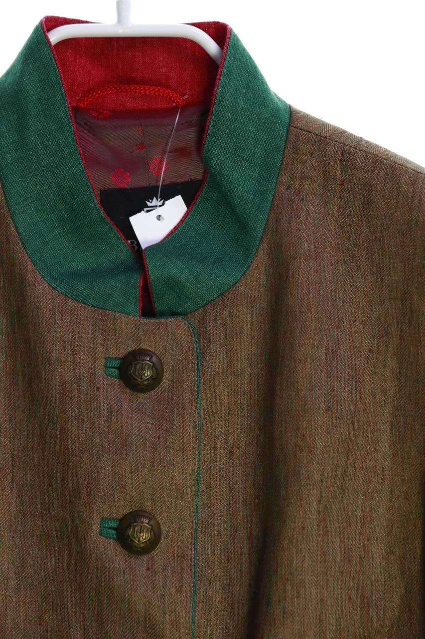 Carou BAUER POUR FEMME Trachten-Jacke aus Leinen im Trachten-Stil Sonderangebot