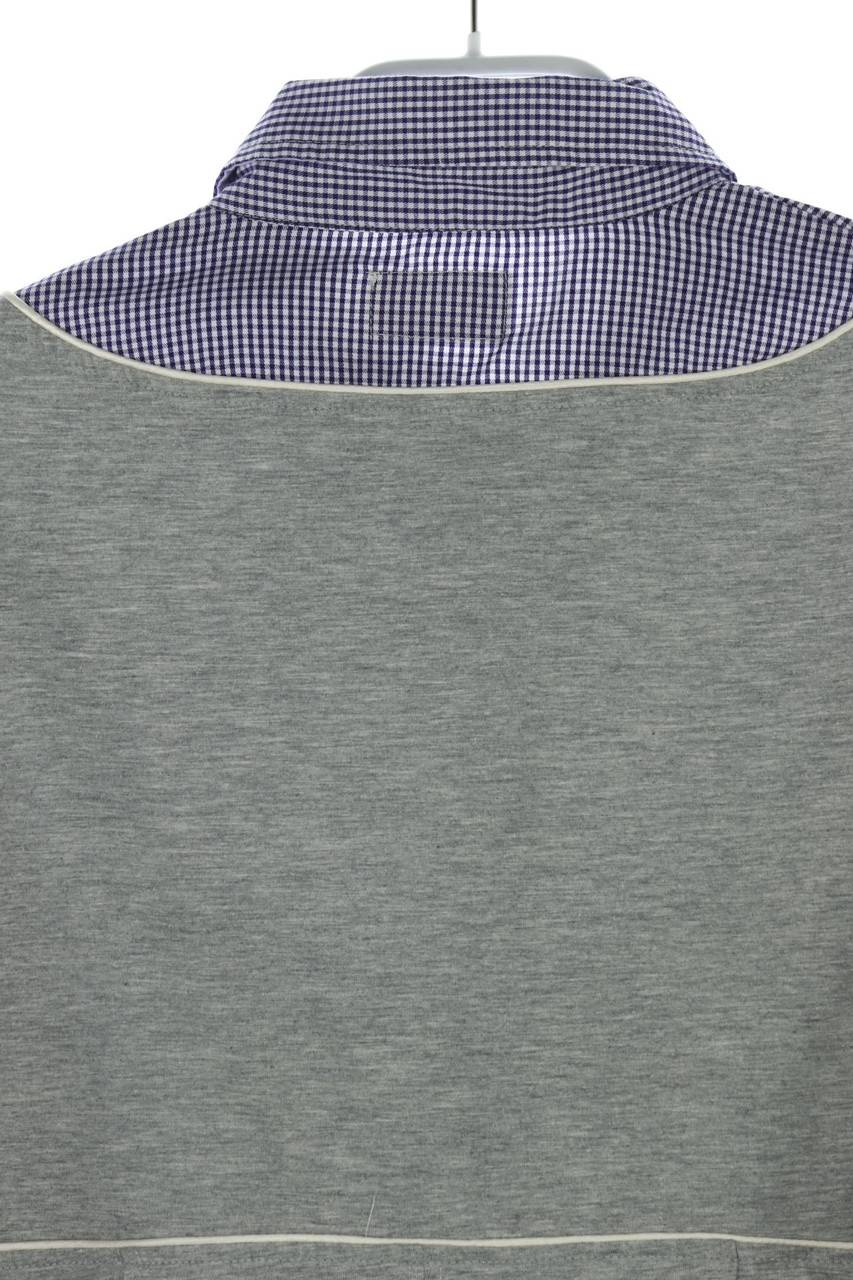Carou LUIS TRENKER Hemd-Bluse aus Jersey mit Logo-Stickerei Rabatt