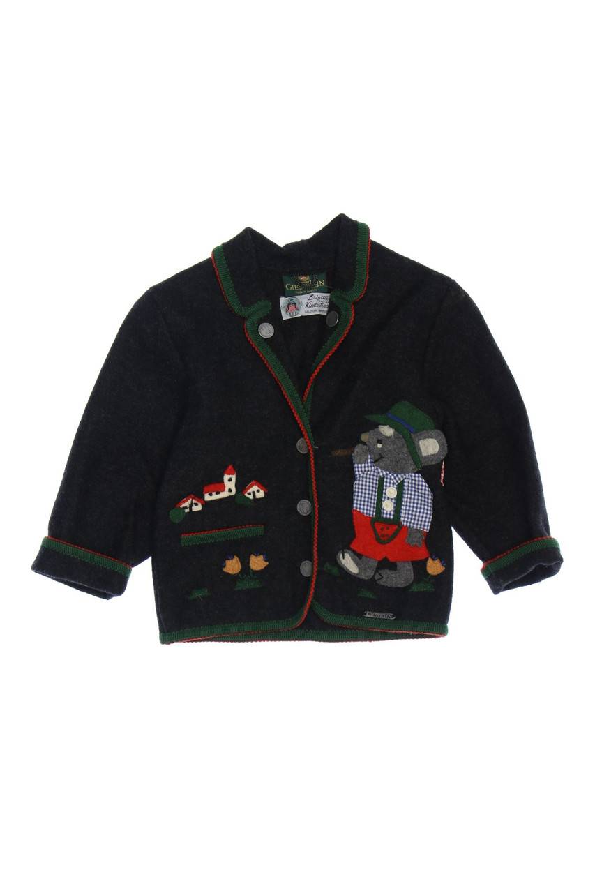 Carou GIESSWEIN Mädchen-Jacke aus reiner Schurwolle Günstig kaufen