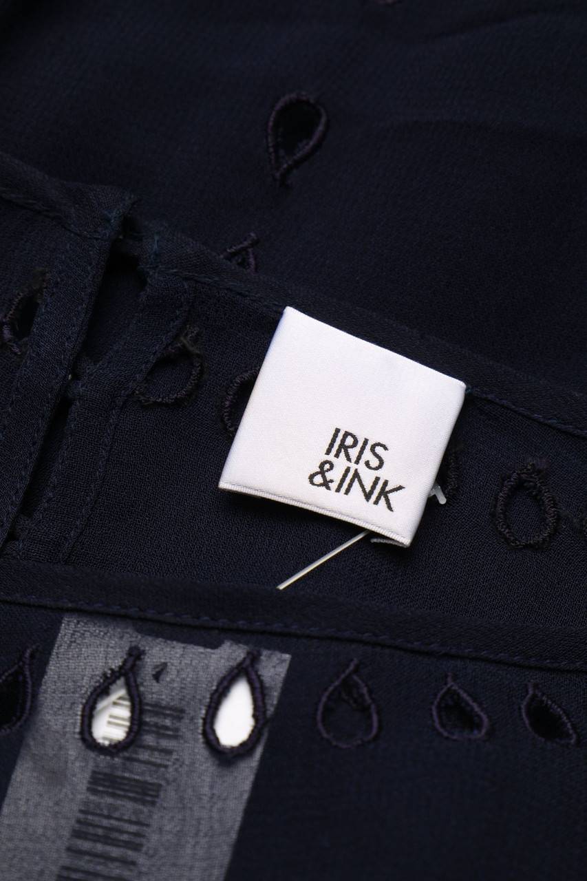 Carou IRIS & INK Chiffon-Shift-Kleid aus Lochspitze Flash Sale