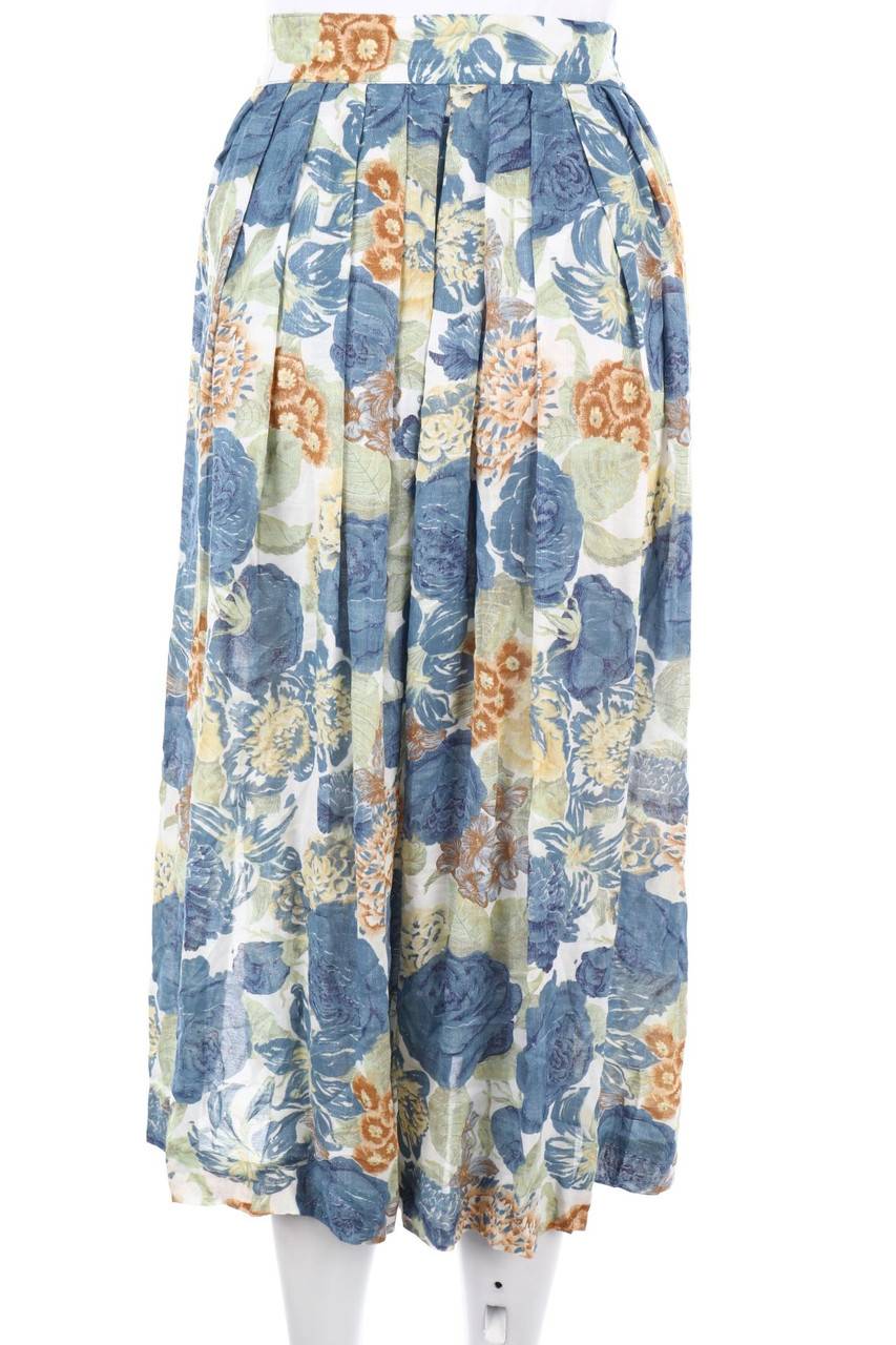 Carou Ohne Label Midirock mit Blumen-Print Super Sparpreis