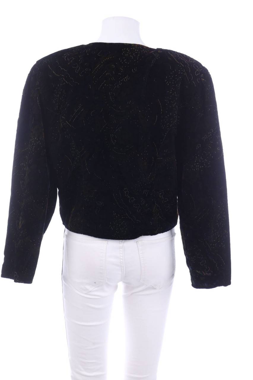 Carou VINTAGE Samt-Blazer mit Muster Letzte 3 Tage