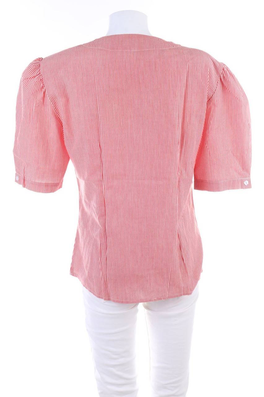 Carou CATHERINE Kurzarm-Bluse mit Streifen Vierteljährliche Förderung