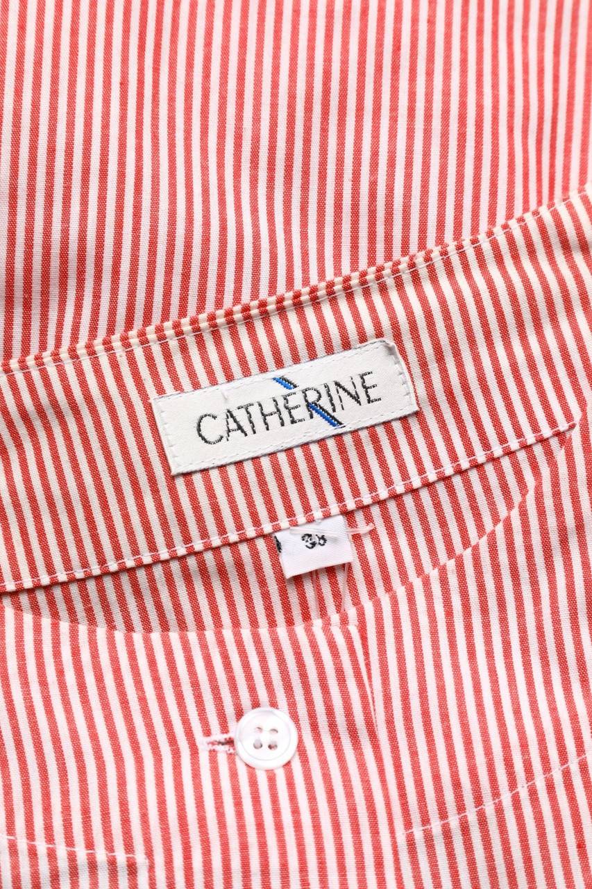 Carou CATHERINE Kurzarm-Bluse mit Streifen Vierteljährliche Förderung