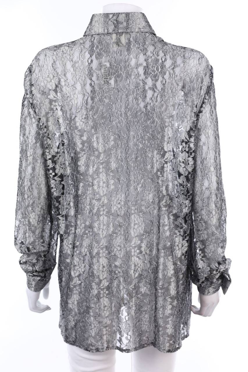 Carou Ohne Label Spitzen-Hemd-Bluse 50% Rabatt für begrenzte Zeit