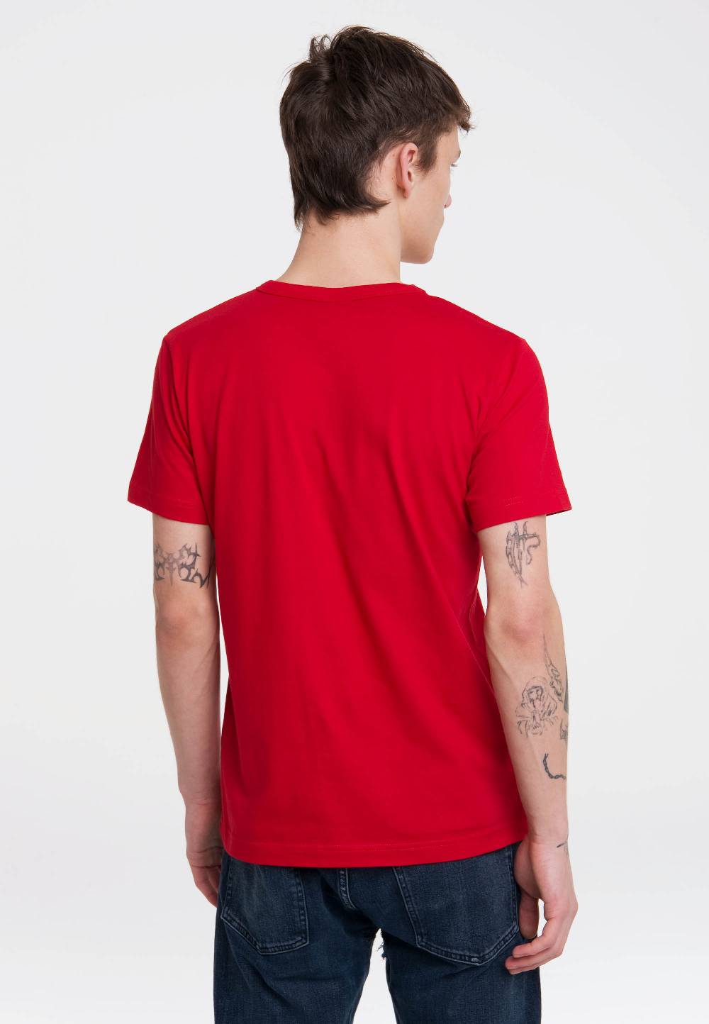 Logoshirt Shazam Logo - DC Comics - T-Shirt Print - Herren Fabrikladen