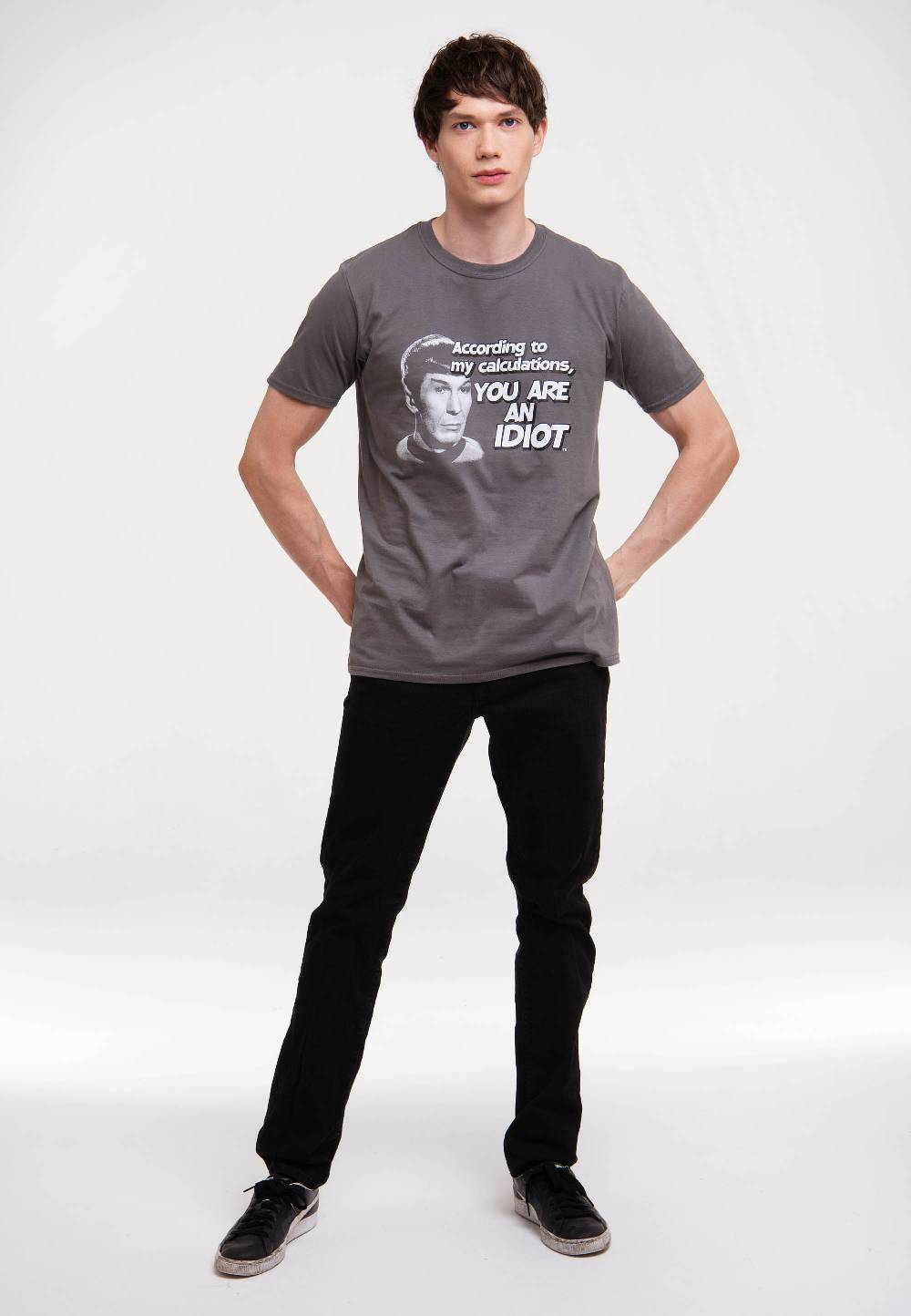 Logoshirt Star Trek - Spock - You Are An Idiot - Hybris - T-Shirt Print 50% Rabatt für begrenzte Zeit