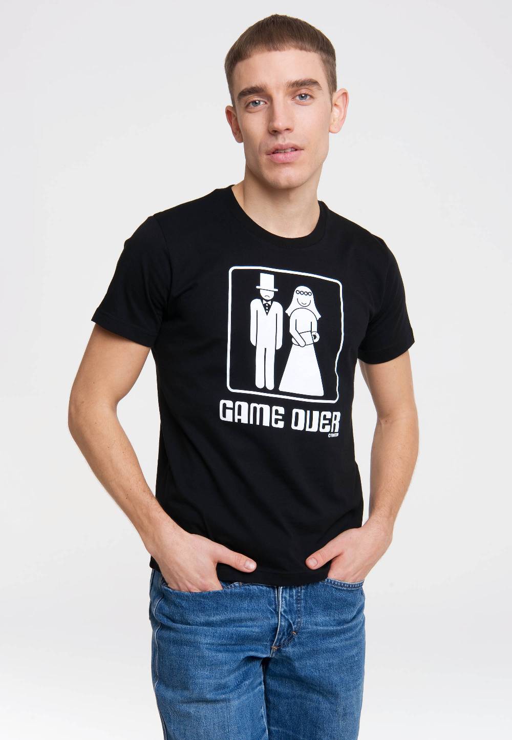 Logoshirt Game Over - Hochzeit - T-Shirt Print Angebote