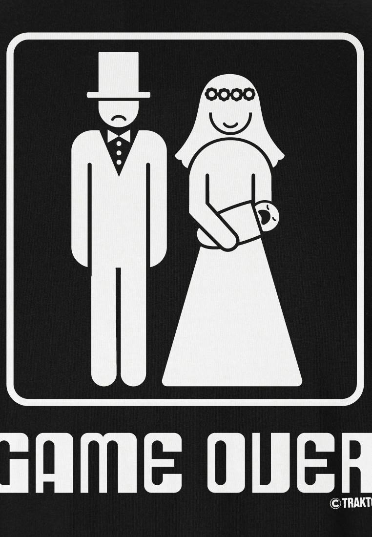 Logoshirt Game Over - Hochzeit - T-Shirt Print Angebote