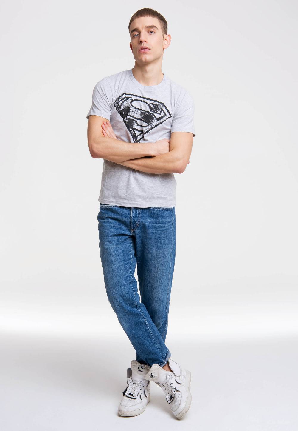 Logoshirt Superman - Logo - Scribble - DC Comics - T-Shirt Print Hotsell