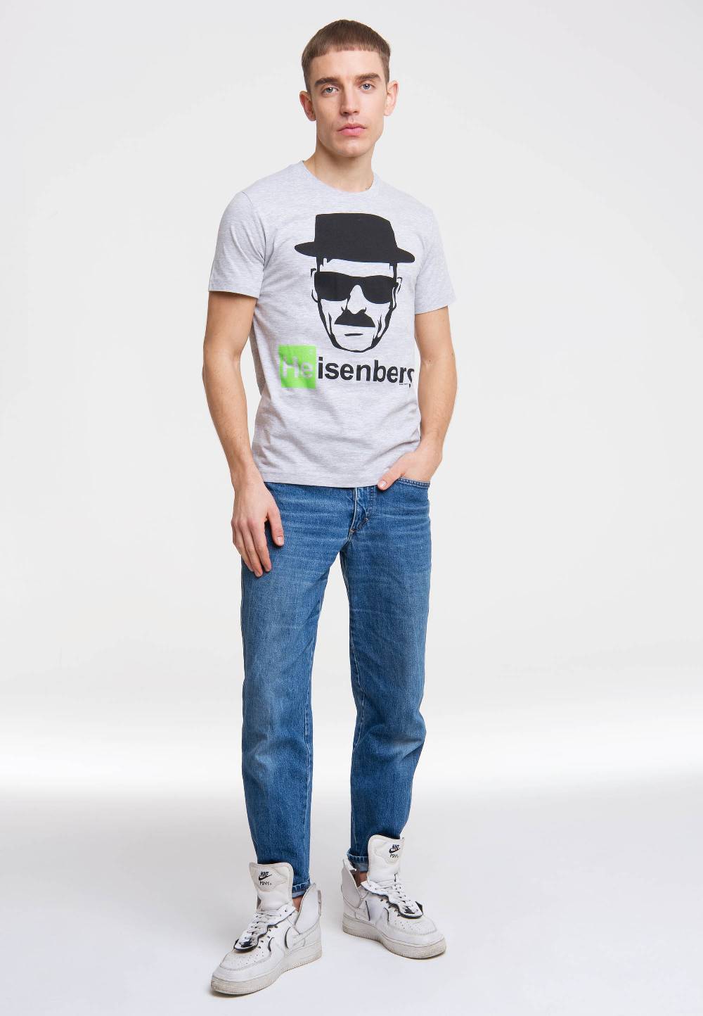 Logoshirt Breaking Bad - Walter White - Heisenberg - T-Shirt Print im Angebot