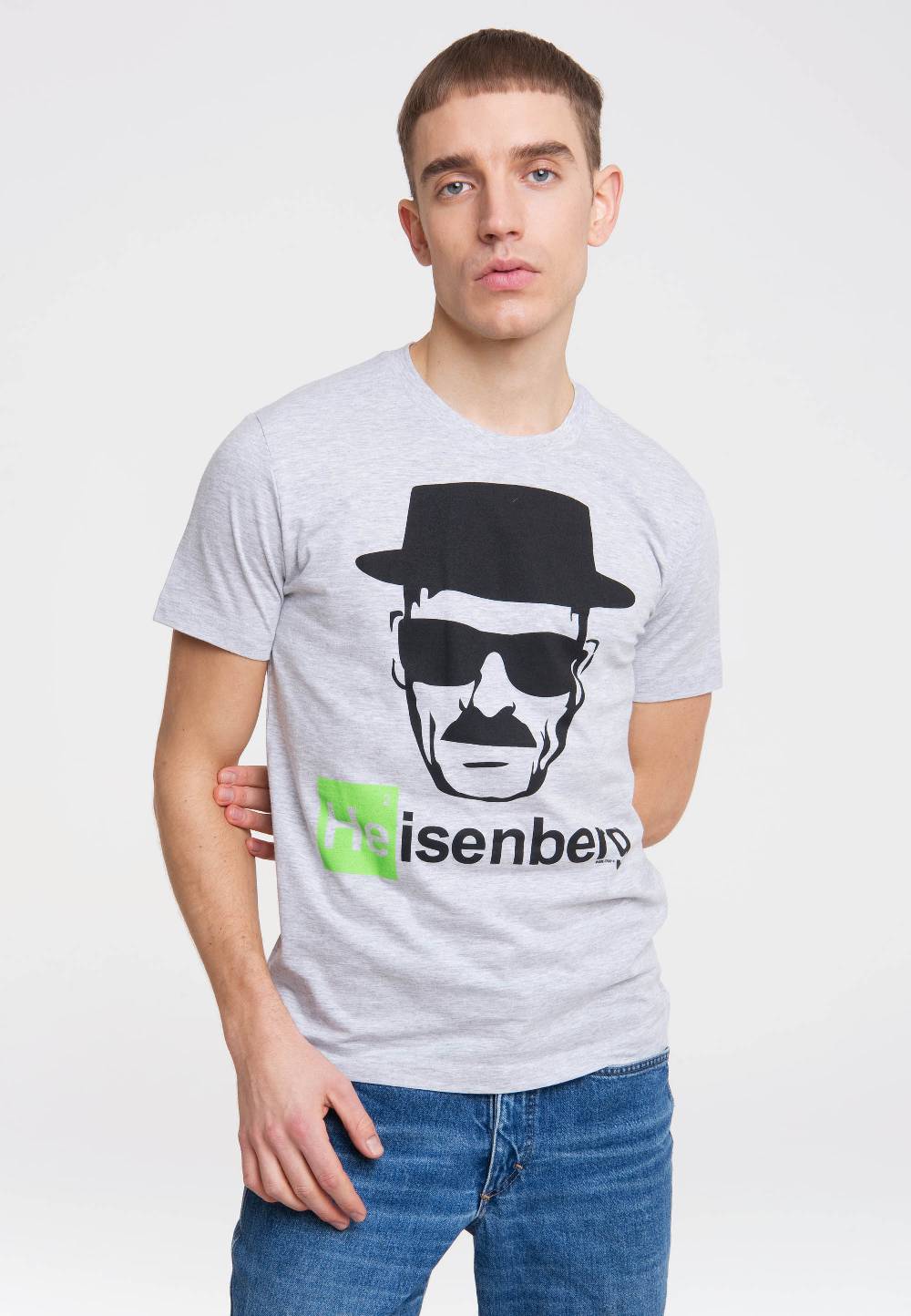 Logoshirt Breaking Bad - Walter White - Heisenberg - T-Shirt Print im Angebot