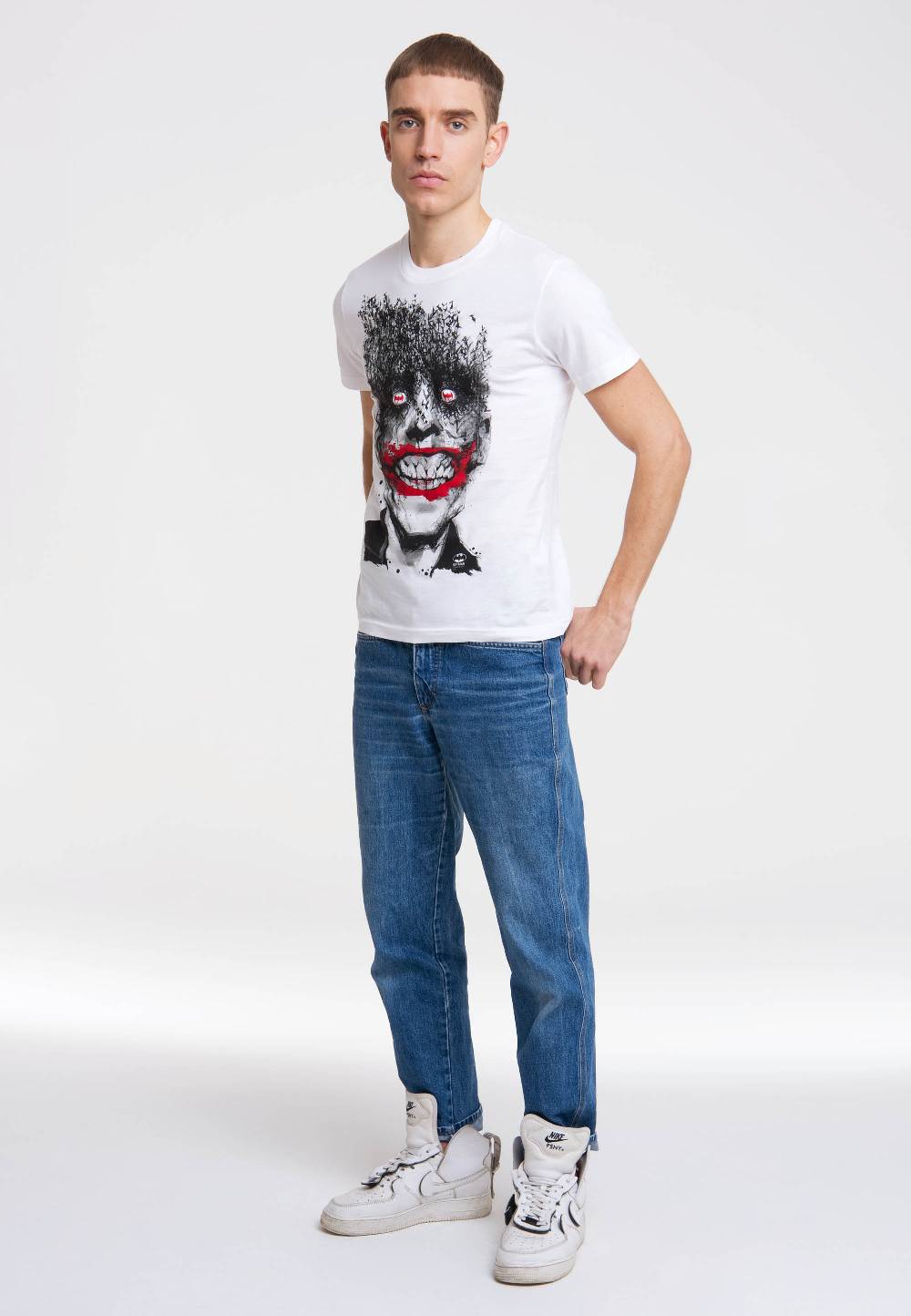 Logoshirt Batman - The Joker - Fledermäuse - DC Comics - T-Shirt Print Schlussverkauf