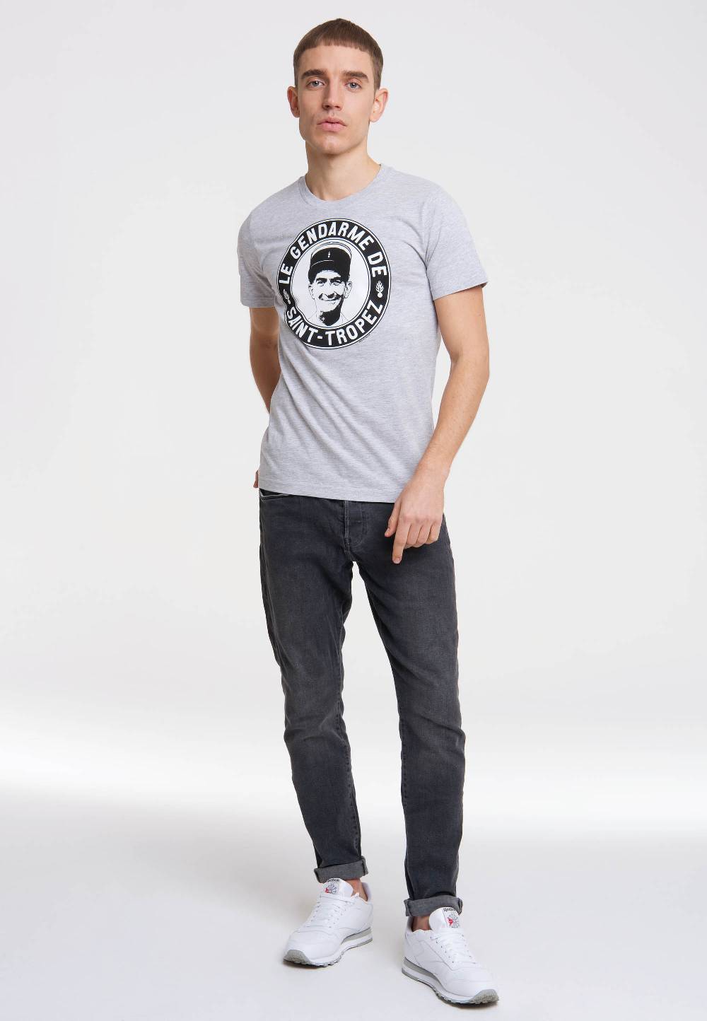 Logoshirt Der Gendarm von Saint Tropez - Louis de Funès - T-Shirt Print Fabrikverkauf