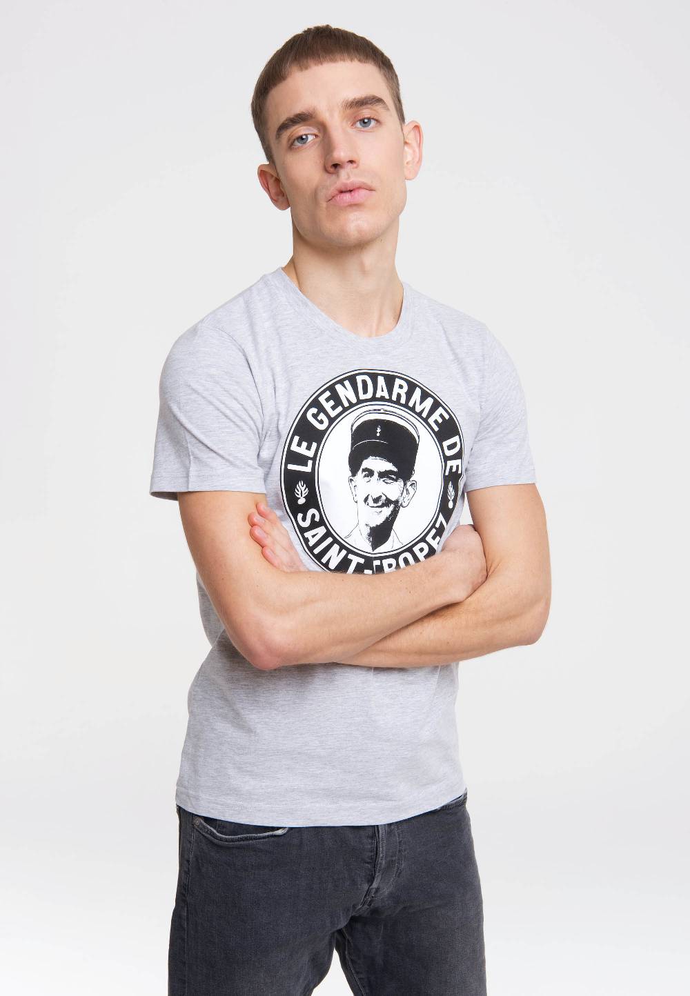 Logoshirt Der Gendarm von Saint Tropez - Louis de Funès - T-Shirt Print Fabrikverkauf